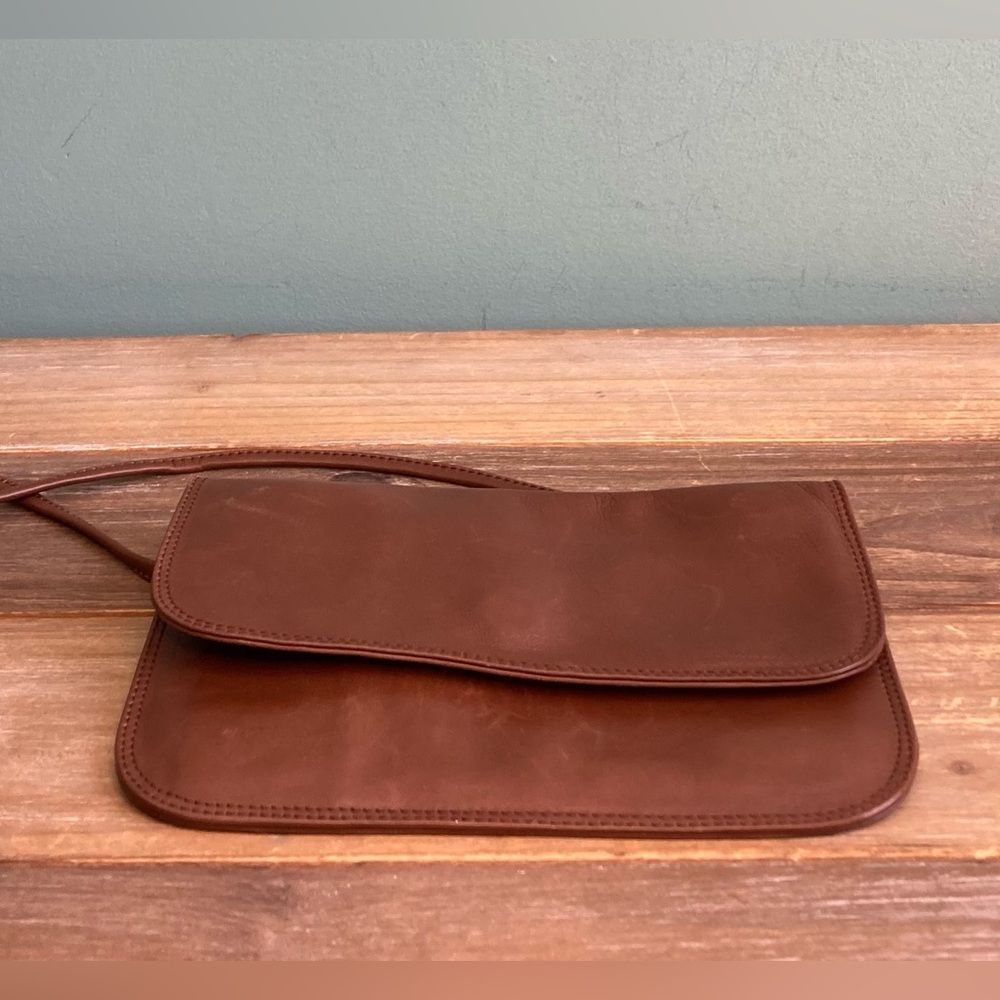 Rare Vintage LUBE Soft Italian Leather Bag - Picture 8 of 10